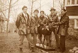 Henry Canova middle fellow WPA workers