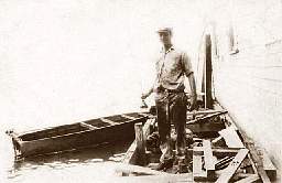 Hugh Gingras in Rockledge 1927
