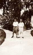 Hugh and Uncle George Gingras